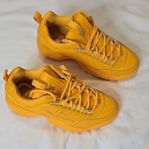 Fila Yellow Sneakers